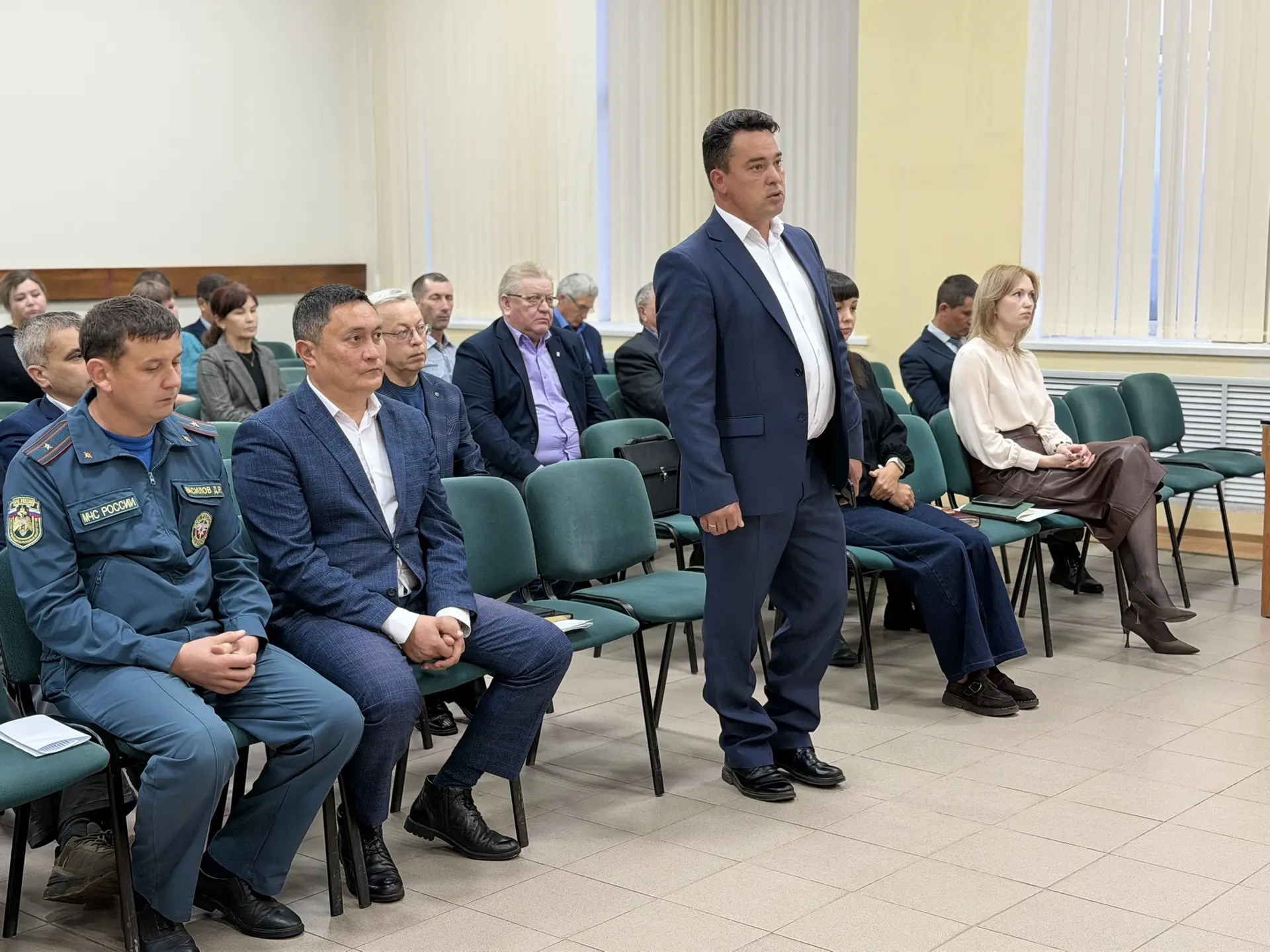 🌿 На традиционном оперативном совещании с руководителями служб и учреждений, главами с...