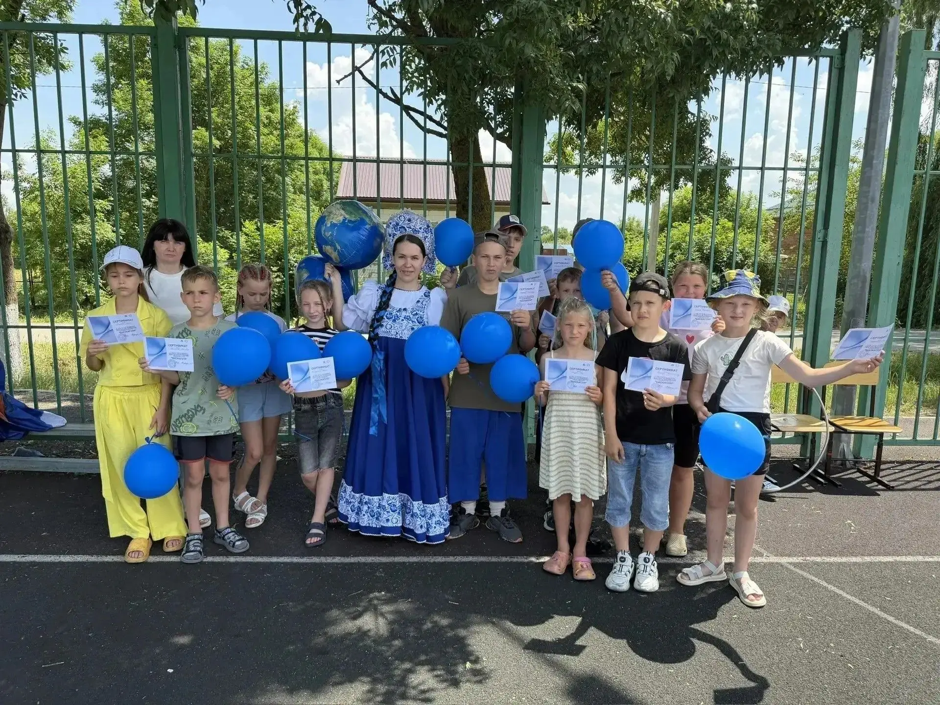 В СОШ № 31 села Варнавинского торжественно завершена работа каникулярной профориентацио...