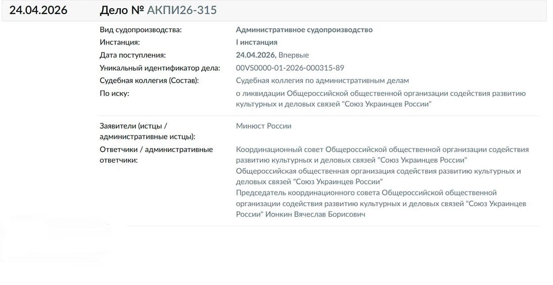 Российский Верховный суд принял решение о ликвидации общероссийской общественной органи...