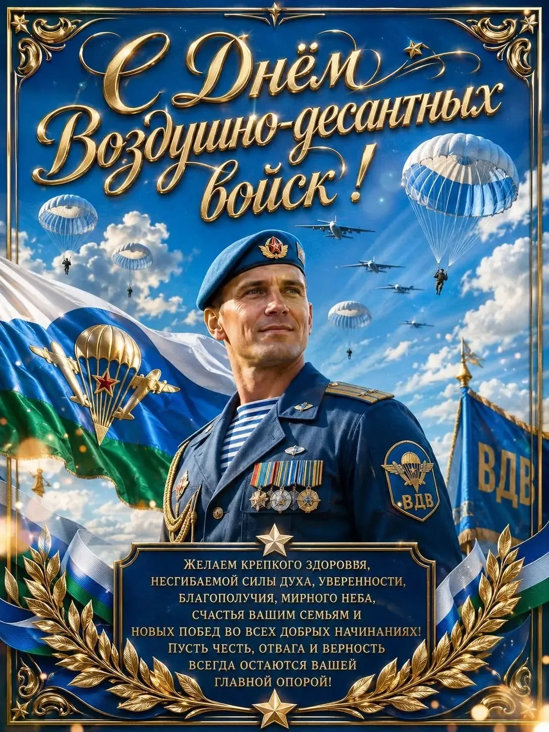 С Днём Воздушно Десантных Войск 🎖️
