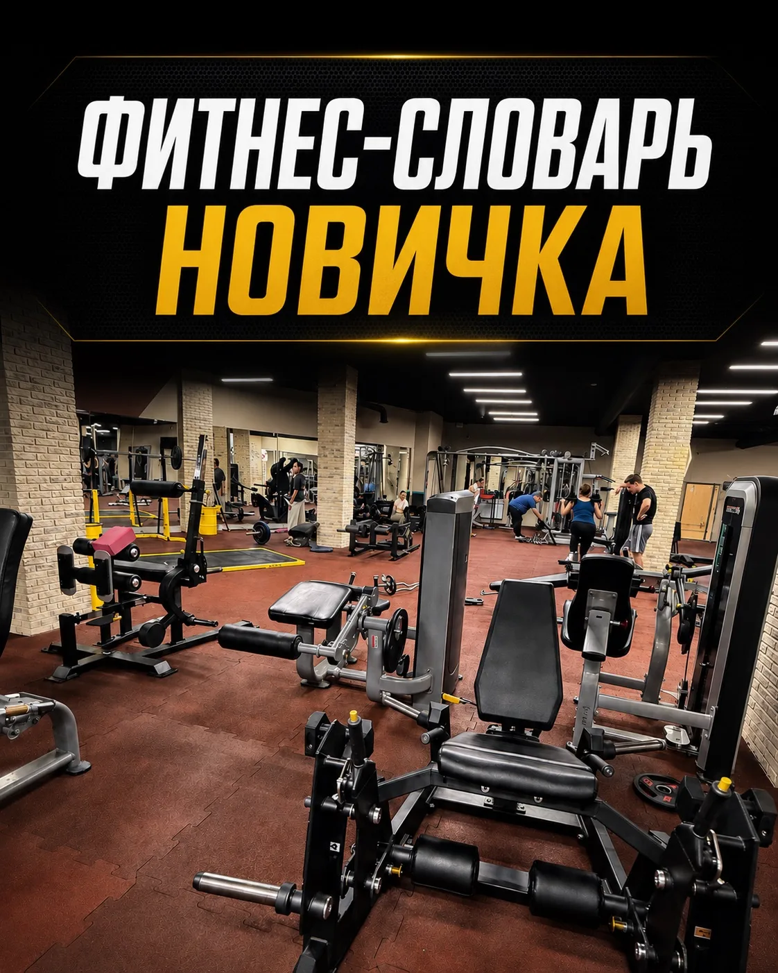 ФИТНЕС-СЛОВАРЬ НОВИЧКА 💪