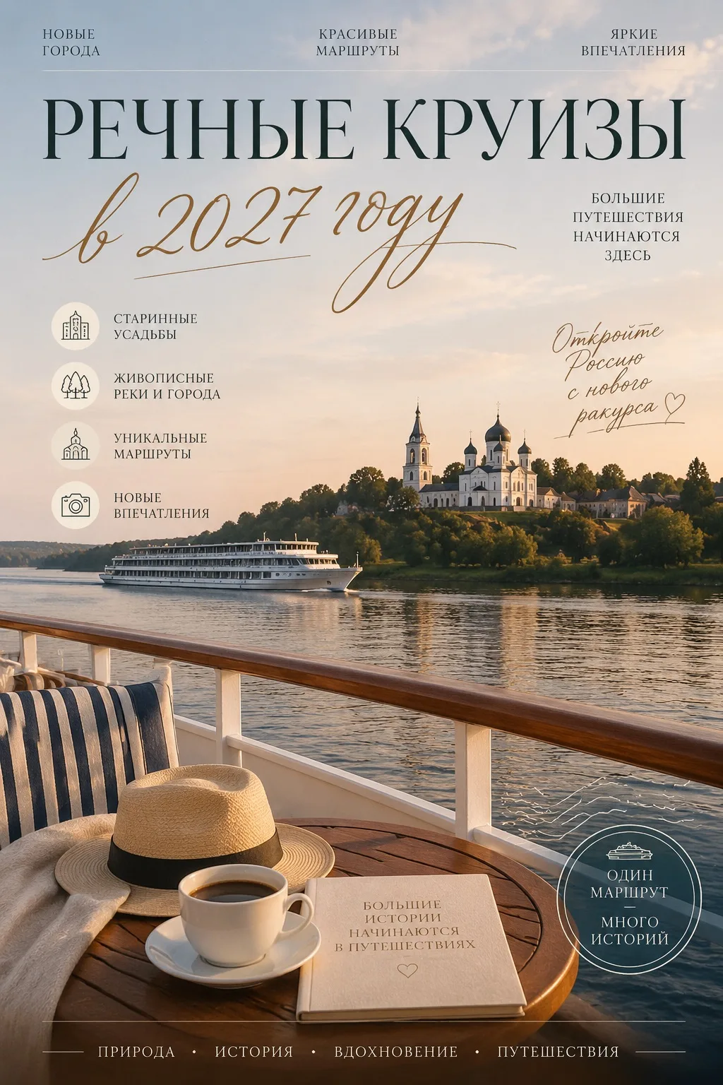 🚢 А вы уже придумали, куда отправиться в 2027 году? 😍