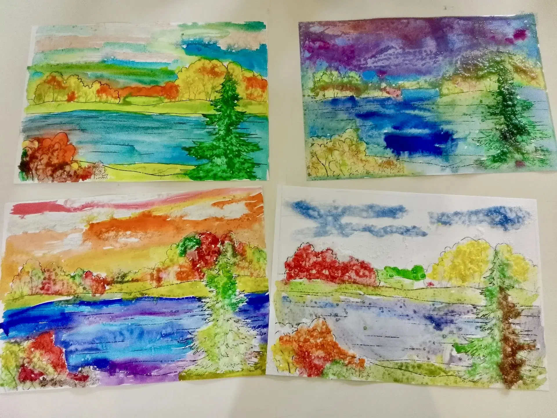 🎨 Магия осени на кончике кисти! ✨