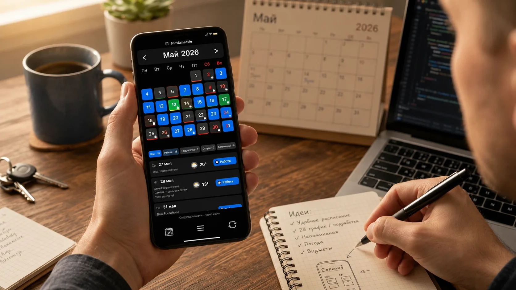 Вышла большая статья о том, как развивается ShiftSchedule.
Рассказал про RuStore, 4PDA, Product Rada