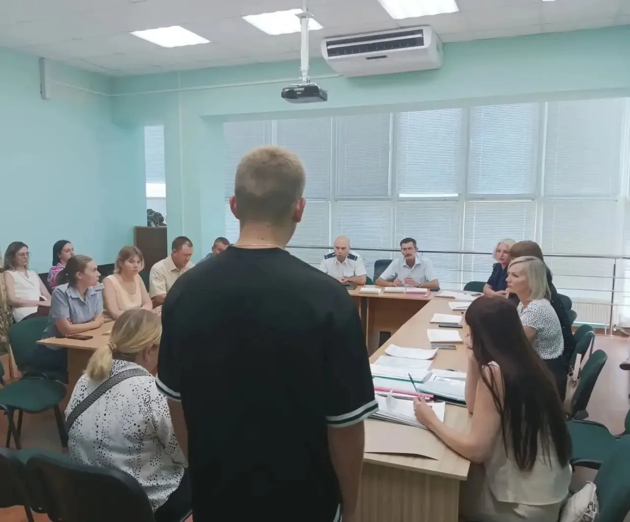 Сегодня под председательством моего заместителя Дениса Олоровича Жирнова и с участием з...