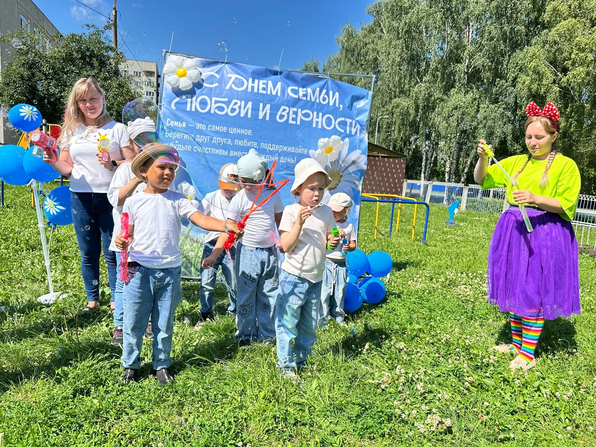 В рамках  празднования одного из самых теплых и важных праздников – Дню Семьи, любви и верности в на