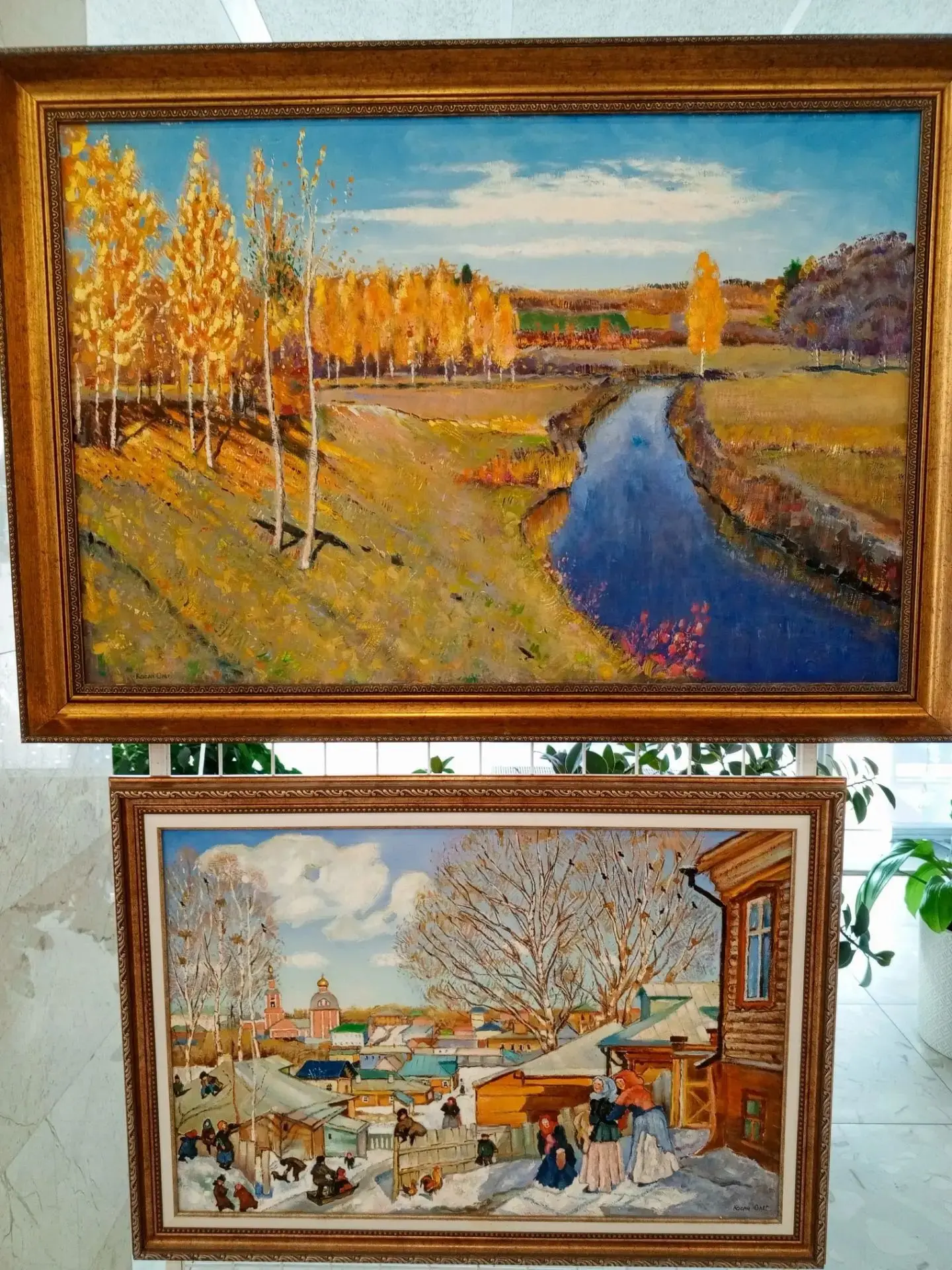 ОТКРЫТИЕ ВЫСТАВКИ ХУДОЖНИКА ОЛЕГА КОСАЧА