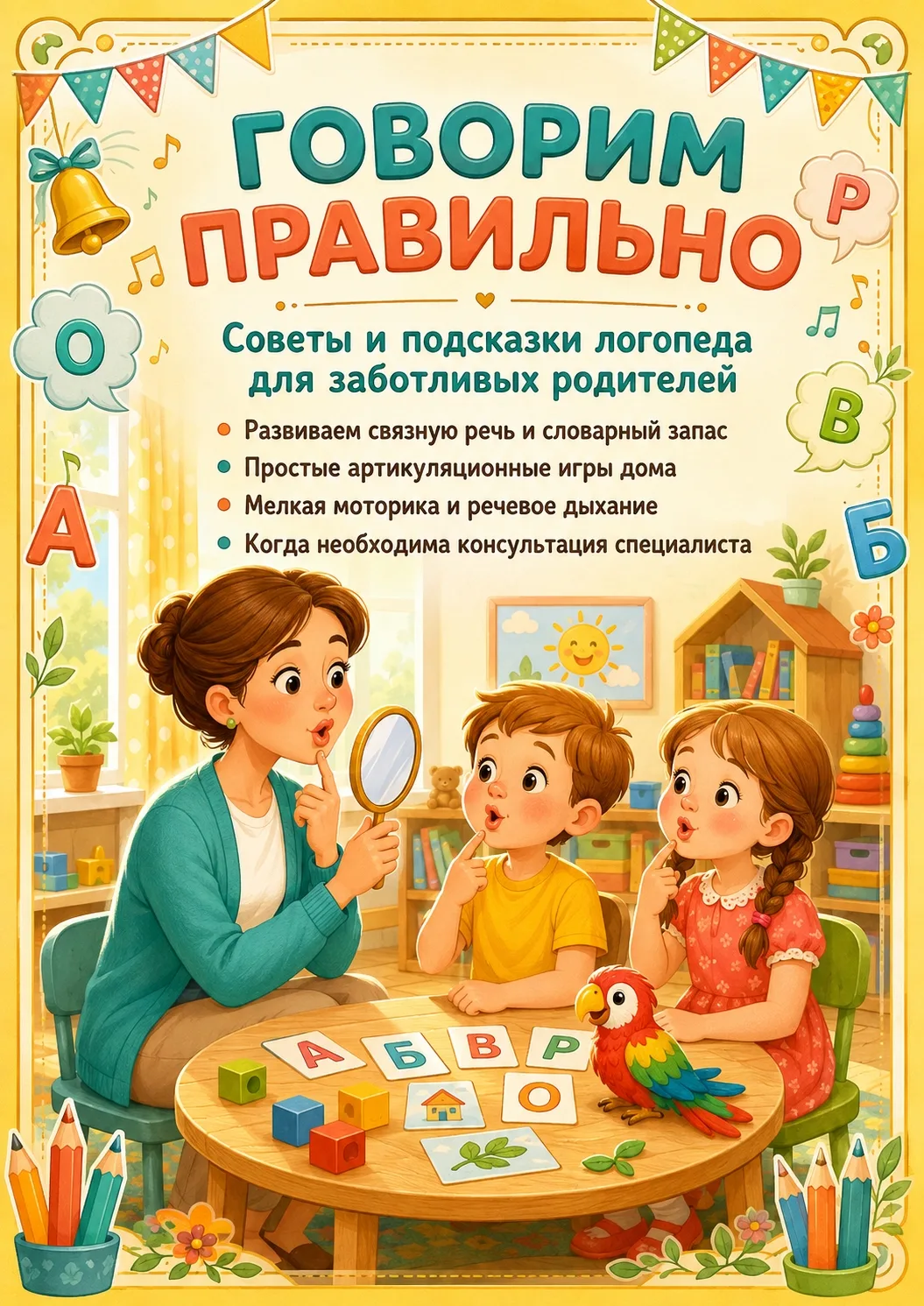 🗣 **Говорим правильно — играем и развиваем речь!**