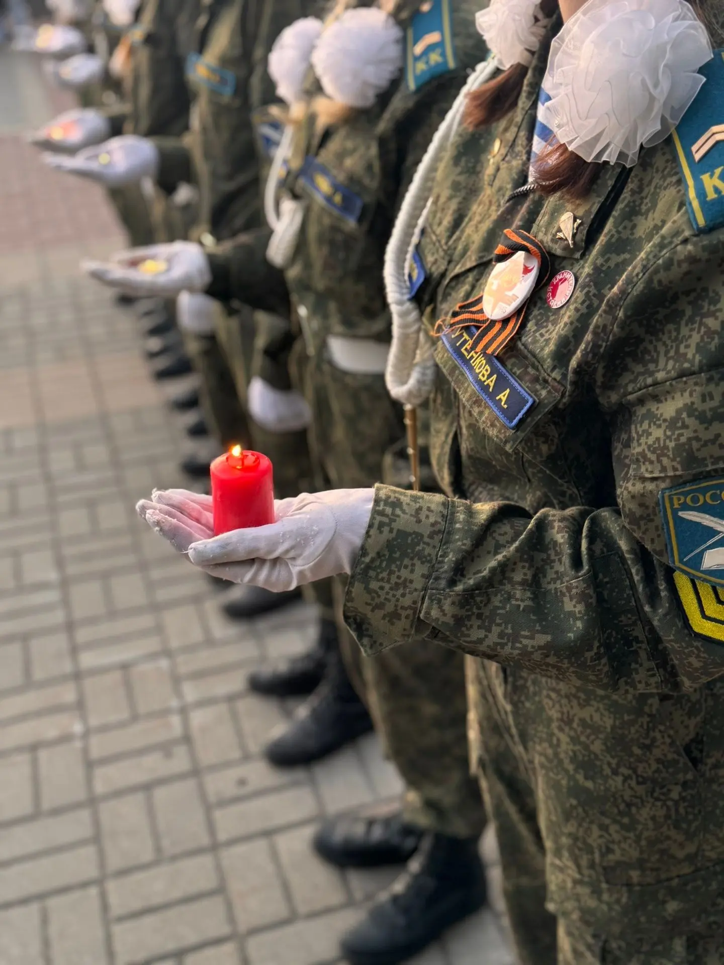🇷🇺Грязинский округ зажег «Свечи памяти»
 
Вчера, 21 июня, на Красной площади у Мемориала воинской 
