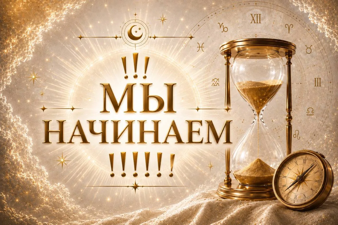 Ты где? Мы начали! 🔥