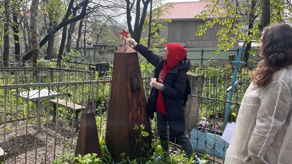 ⭐Студенты филиала 5 мая традиционно приняли участие в ежегодной акции Промышленного района «Память»,