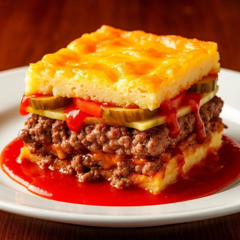 Запеканка «Биг Мак» в аэрогриле 🍔  ⏱️ Время: 15 мин (+ подготовка) 🌡 Температура: 180°C 💨 Режим: Вып