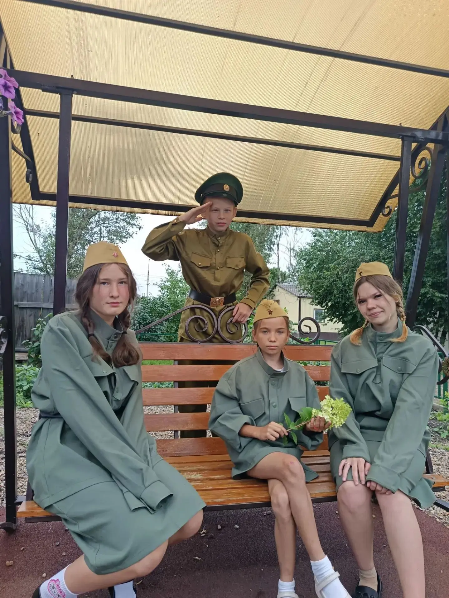 В рамках гражданско-патриотического воспитания в ОГКУСО «СРЦН Иркутского муниципального...