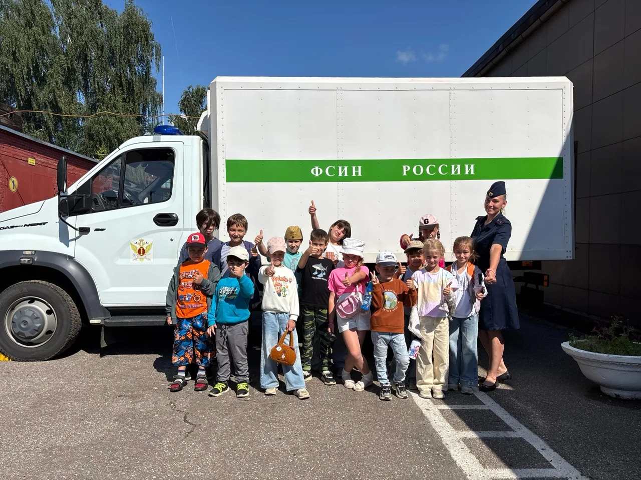 👧🧒Отдел по конвоированию УФСИН России по Псковской области вновь стал территорией дет...