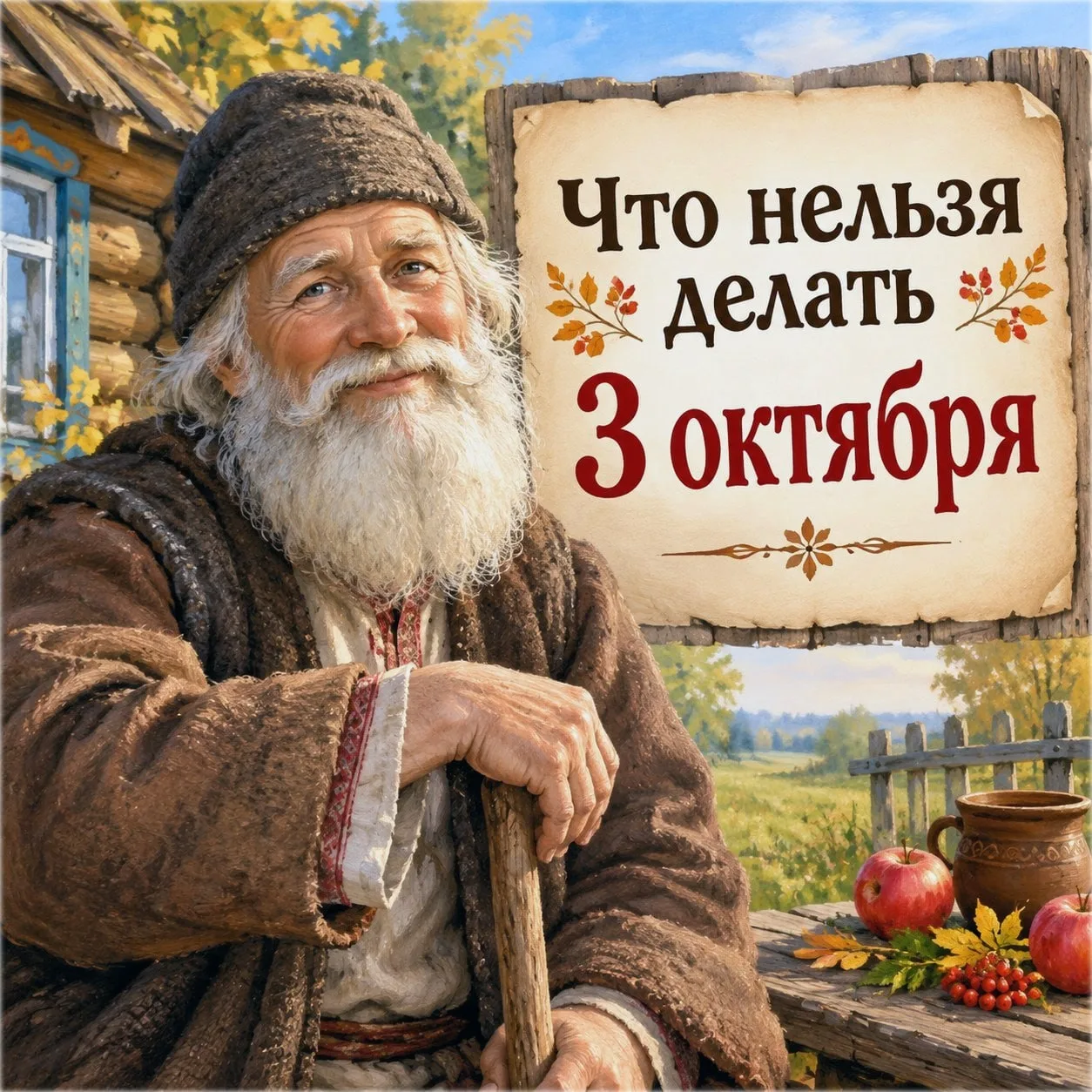 🚫 3 октября — Что нельзя делать