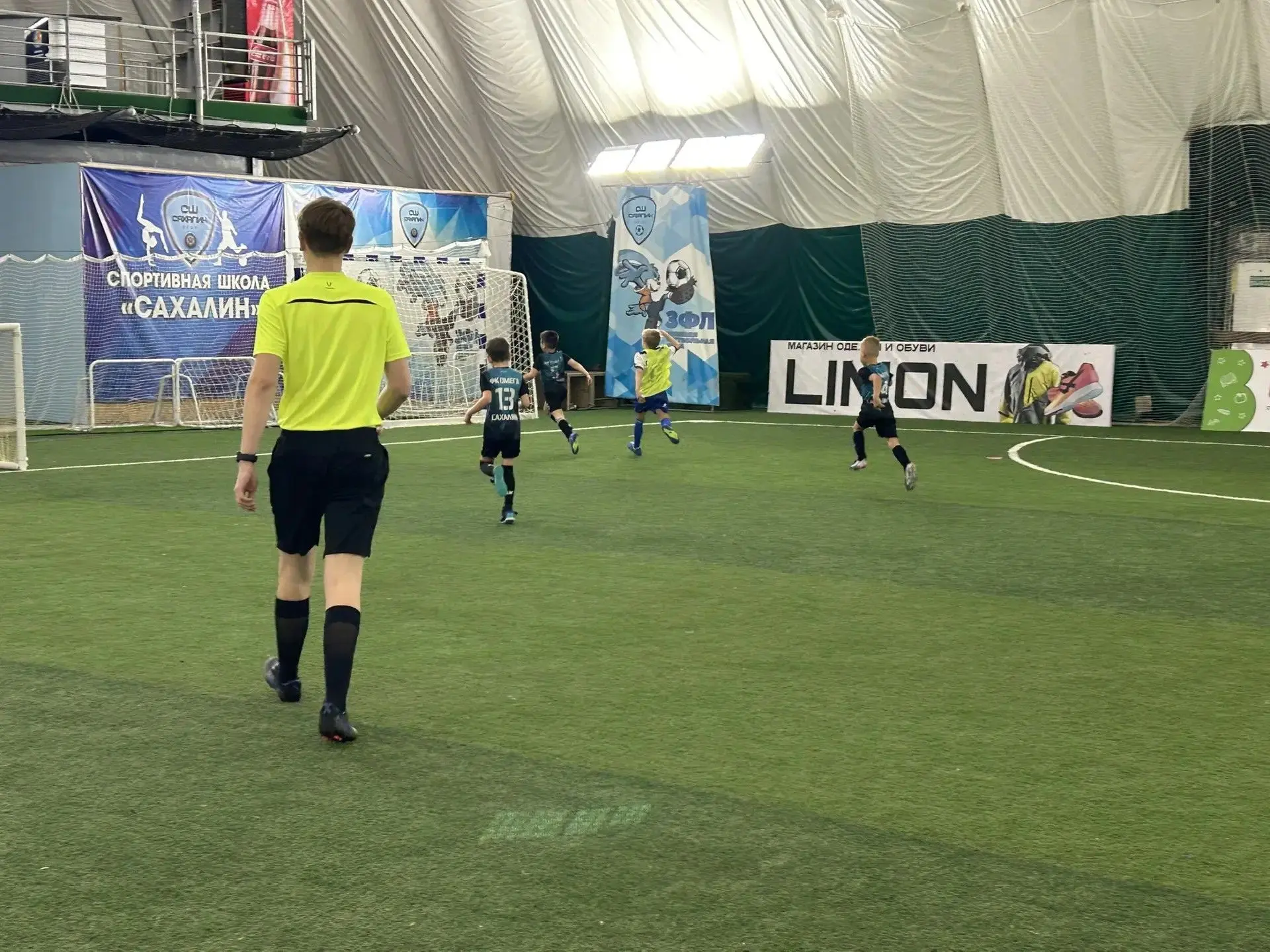 ⚽В «Олимпия-парке» прошел детский футбольный турнир «Дети — наше будущее»