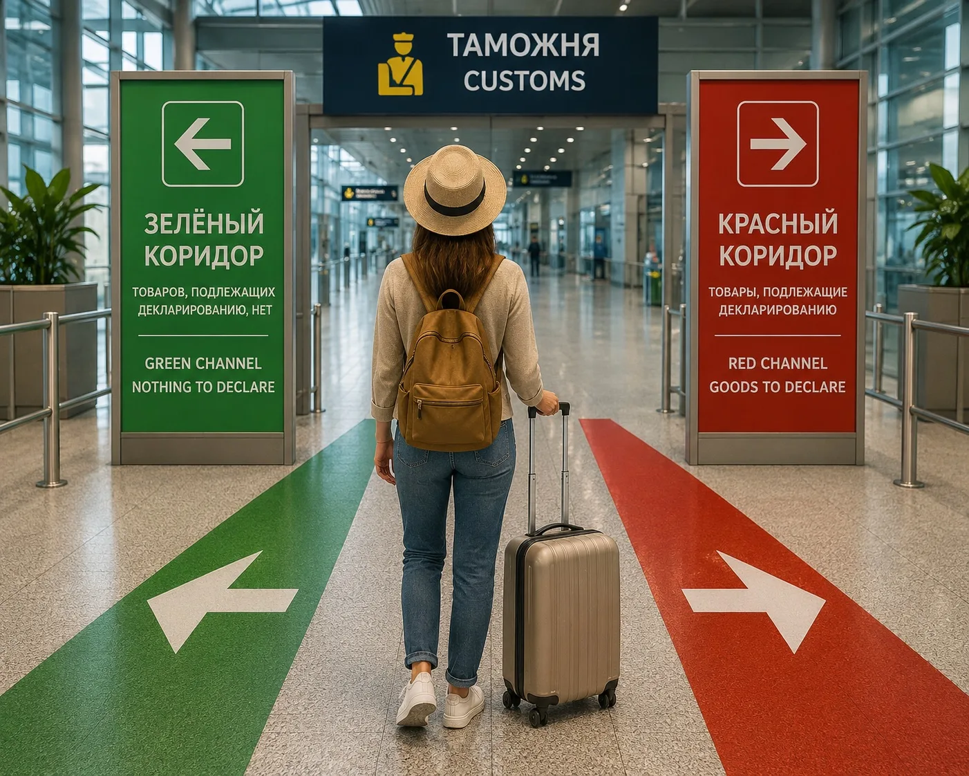 🚨 Красный коридор в аэропорту: кому он действительно нужен?

Многие думают, что красный коридор нуж