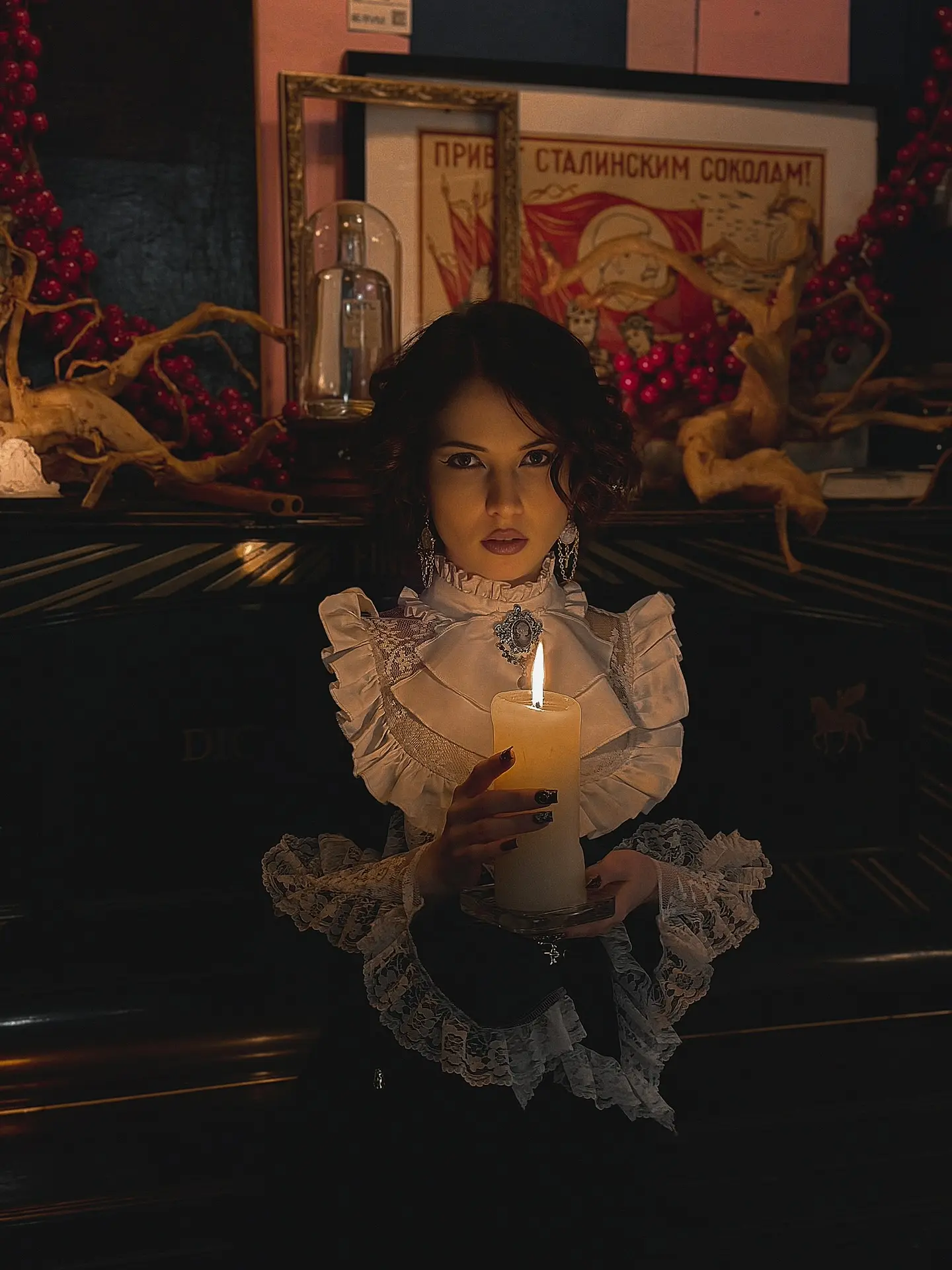 Как мне нравится в последнее время gothic vibe, ловлю в этом огромное вдохновение🌹
Я всегда любила 