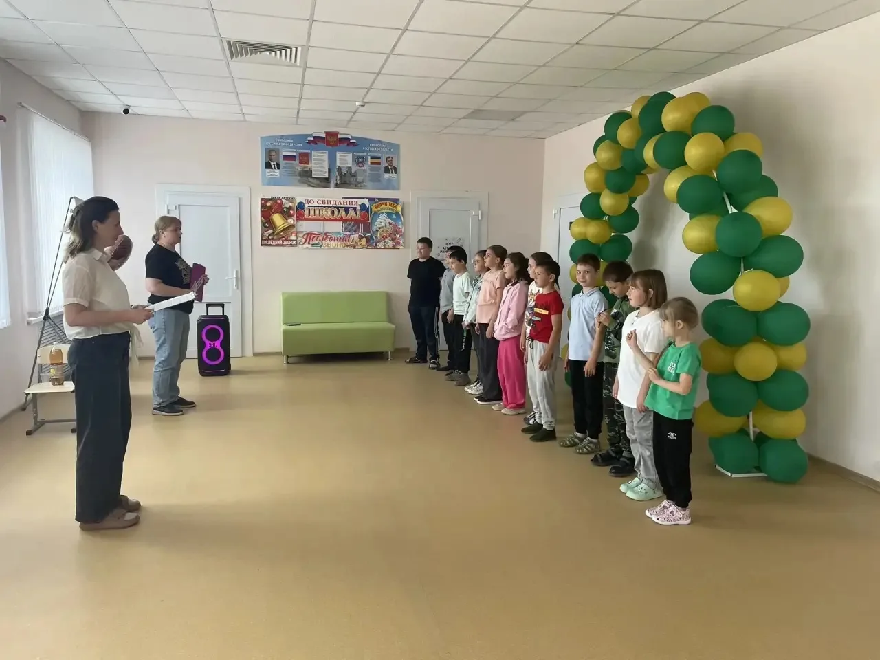 Сегодня состоялось открытие пришкольного летнего лагеря "Парус", в котором будут отдыхать наши мальч
