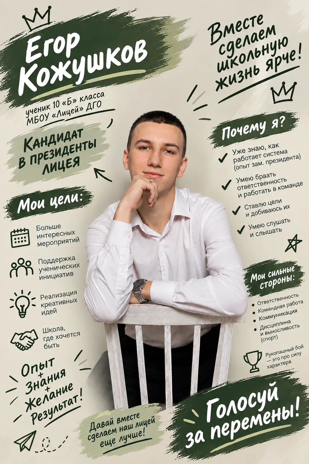 Кандидат номер 4, Егор Кожушков