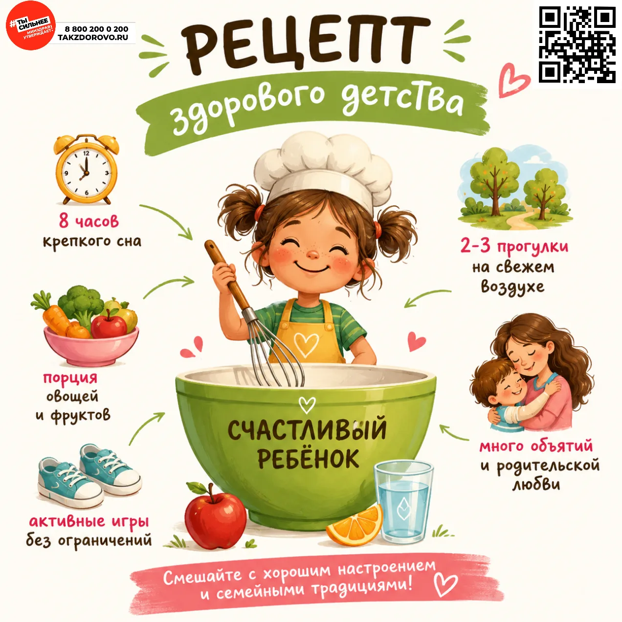 🥣 Рецепт здорового детства.