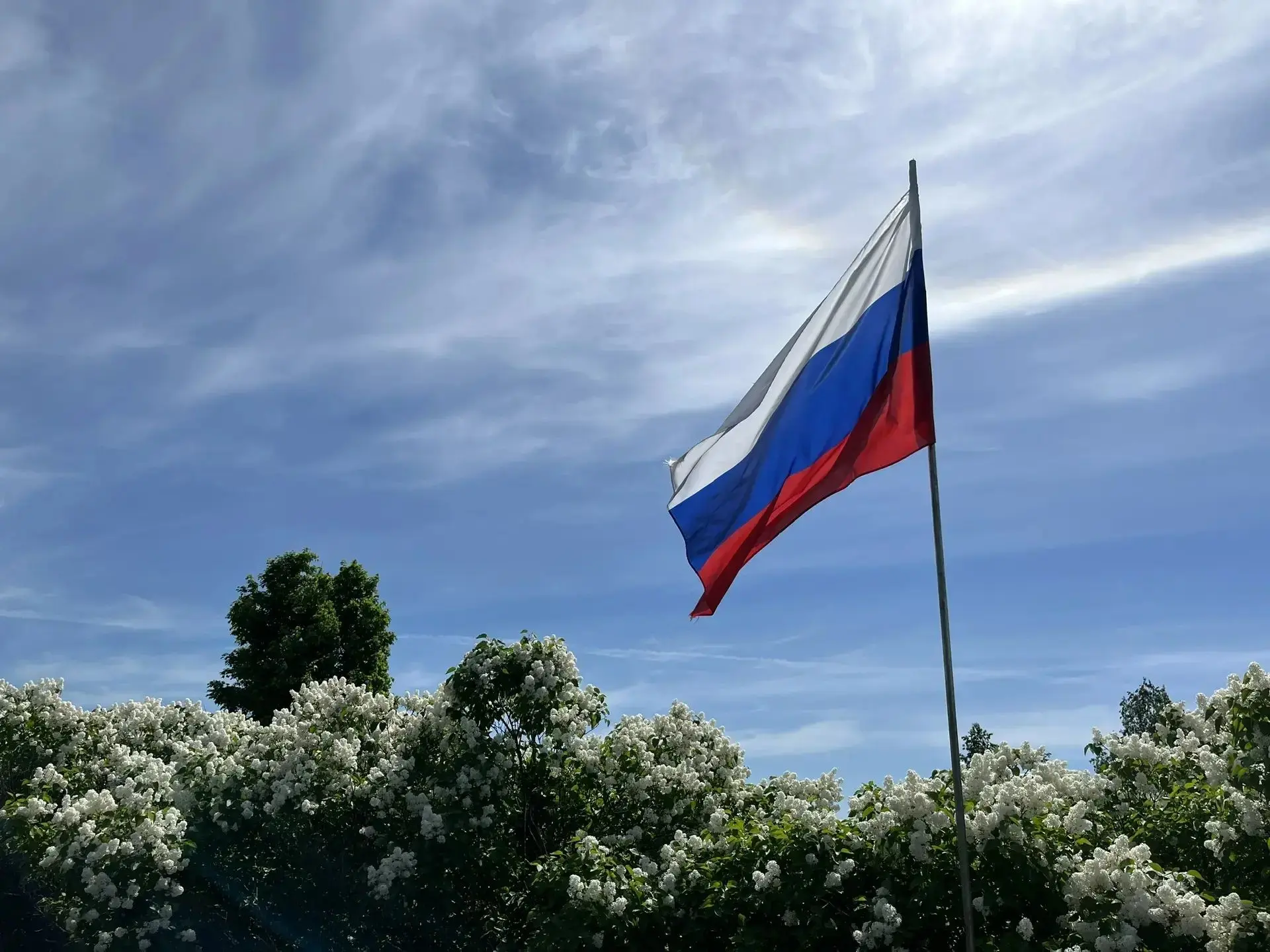 В преддверии Дня российского флага  в детском саду прошел познавательный час "День Госу...