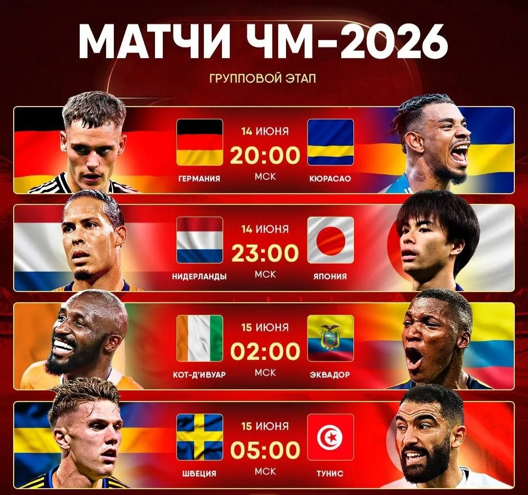 🔥 РАСПИСАНИЕ НА СЕГОДНЯ!