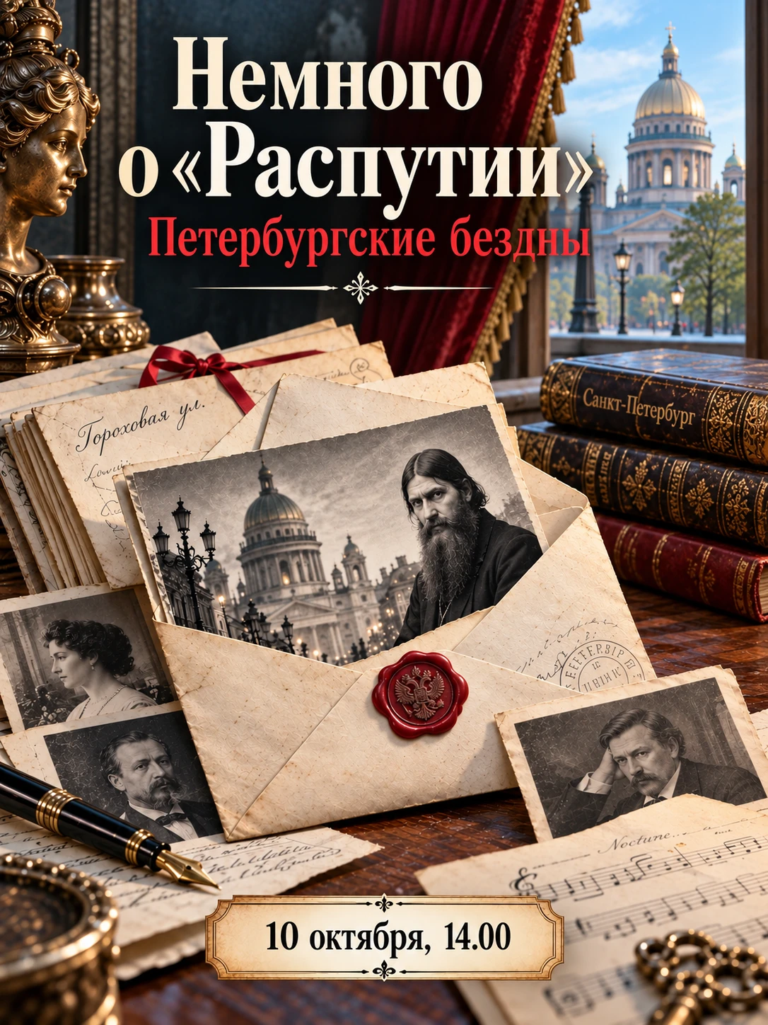 🌿 «Немного о "Распутии". Петербургские бездны» - бесплатная экскурсия