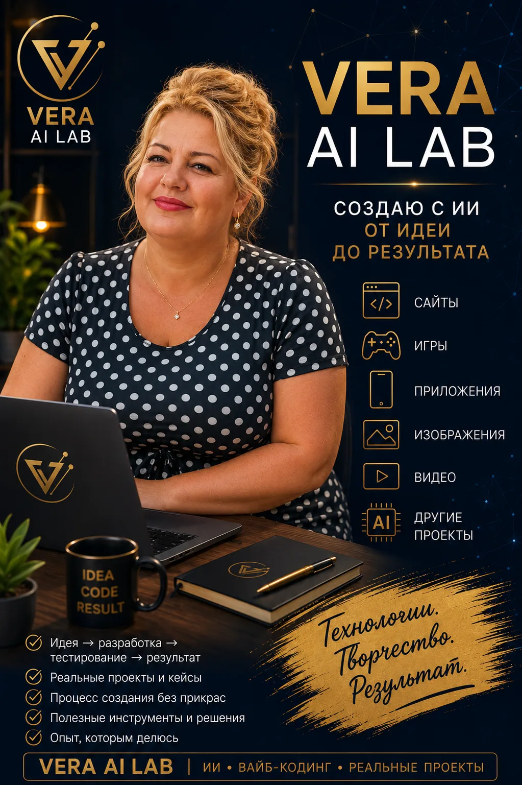 Привет! Это VERA AI LAB 🚀