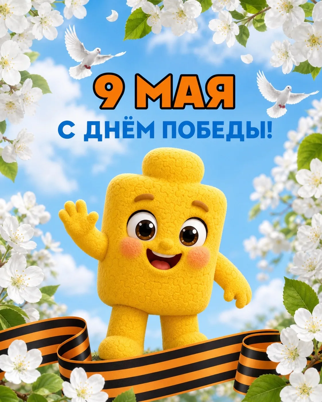 Дорогие друзья, центр LOGO пазл от всего сердца поздравляет вас с великим праздником!🇷🇺✨