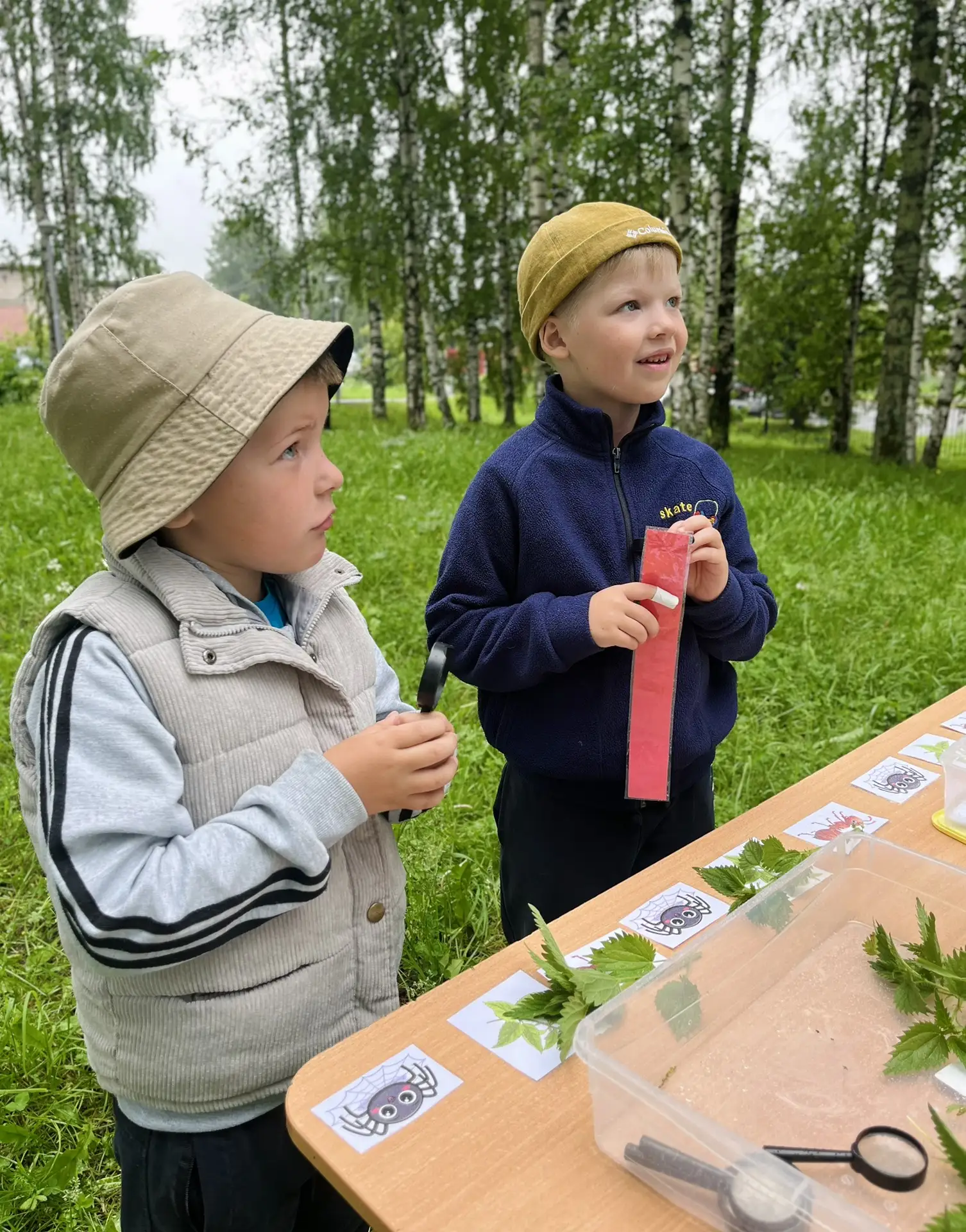 🌿 Ученики 7 «В» вместе с классным руководителем Натальей Фотиной провели для ребят детского лагеря 