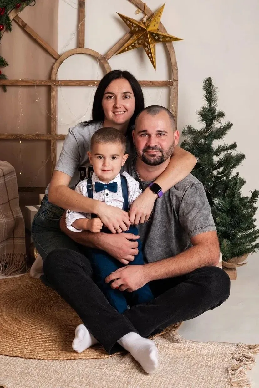Семейная фото акция «Счастье — быть вместе!» 👨‍👩‍👧‍👦❤️
Семья воспитанника нашего детского сада С