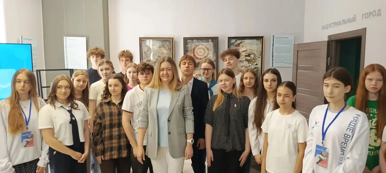 📚 В Библиотеке городских историй прошла встреча с председателем Избирательной комиссии...
