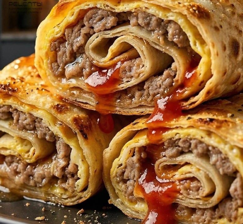 ТРУБОЧКИ С МЯСОМ