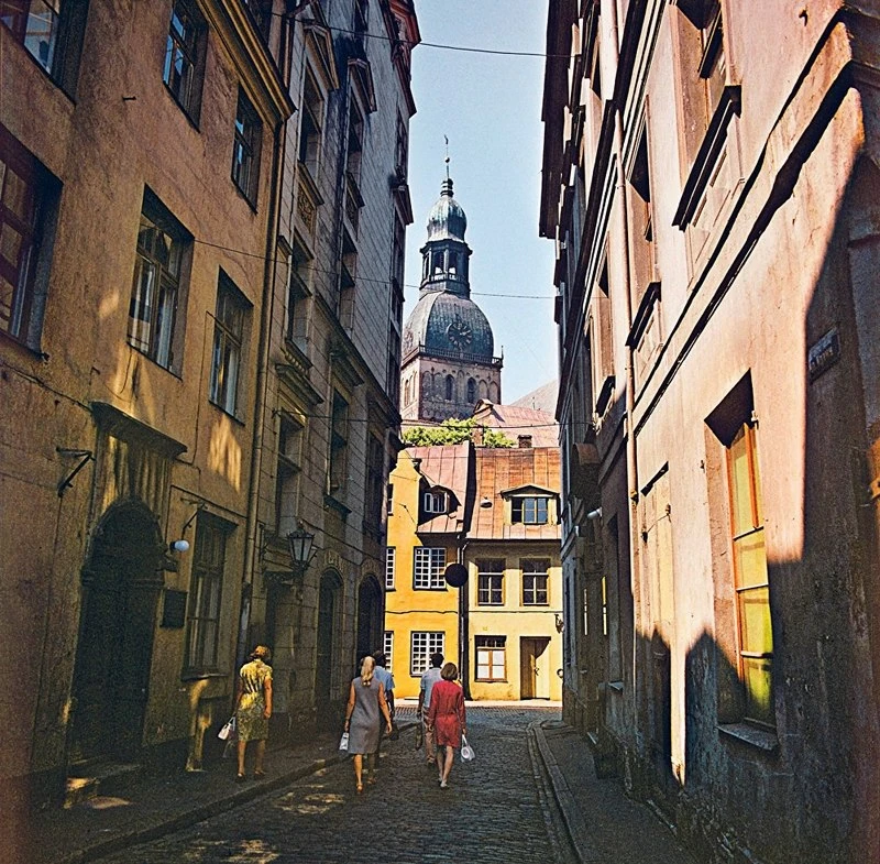 🅰Старый город в Риге, 70-е