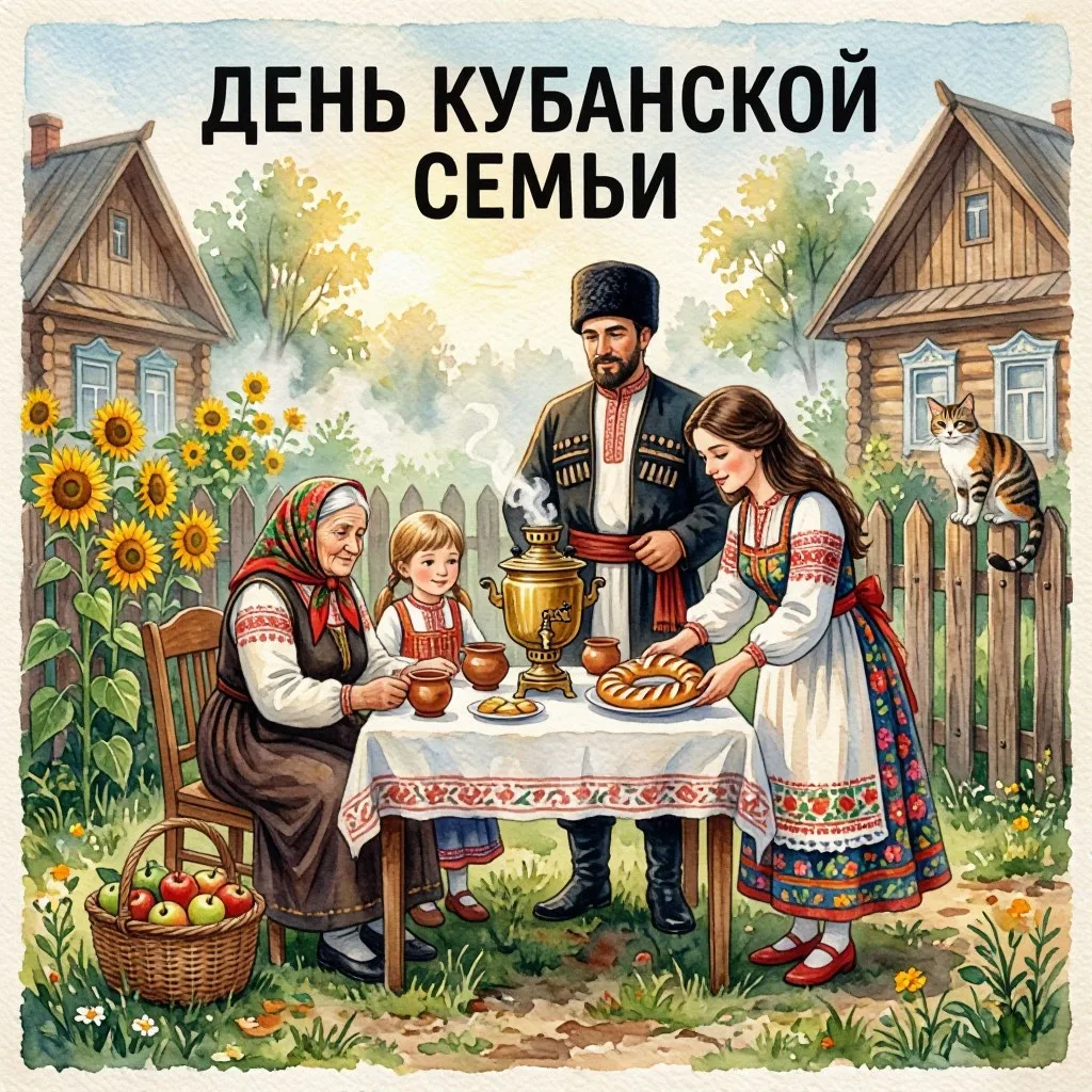 🌻С Днём кубанской семьи!