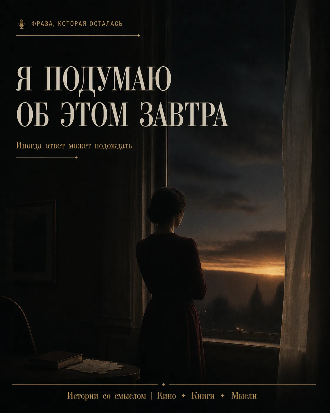 🎙 Фраза, которая осталась