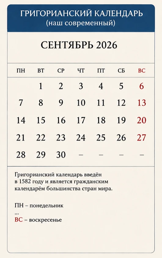📅 Расскажу я вам сегодня про сентябрь.