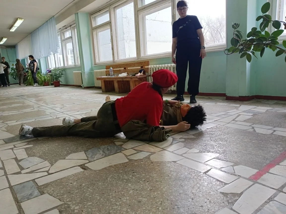 🔥 Отряд Лицея «57-ой успех» принял участие во Всероссийской военно-патриотической игре «Зарница 2.0»