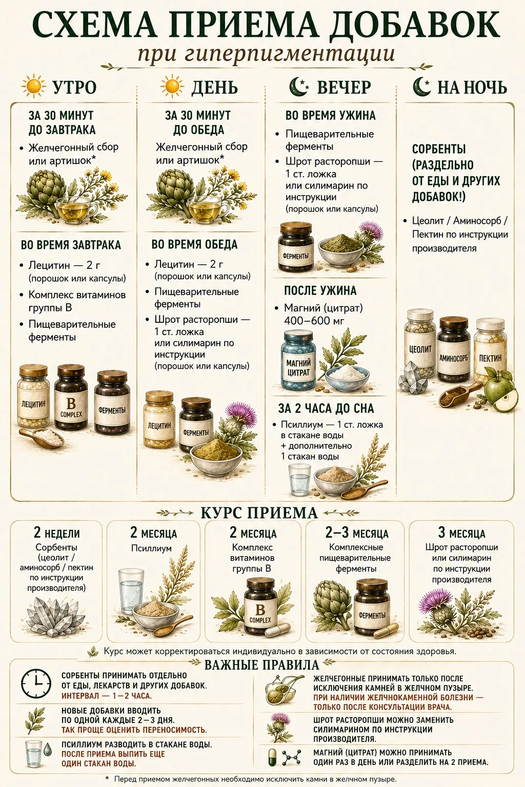 КОМПЛЕКС ПРИ ГИПЕРПИГМЕНТАЦИИ