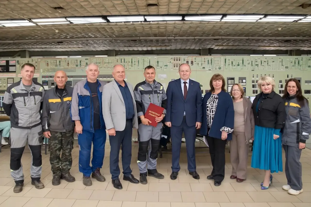 🏭 Перед началом рабочей смены посетил флагман химической отрасли региона - волгоградск...