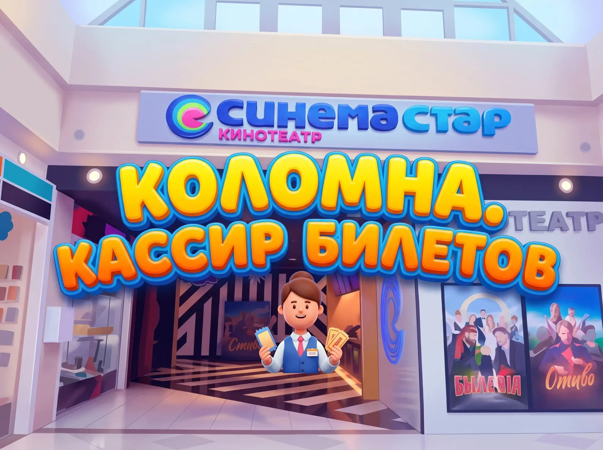 Коломна. Кассир билетов