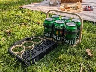 Складной держатель для бутылки — спасение для рюкзака и полки! Сложил, убрал, достал — ...