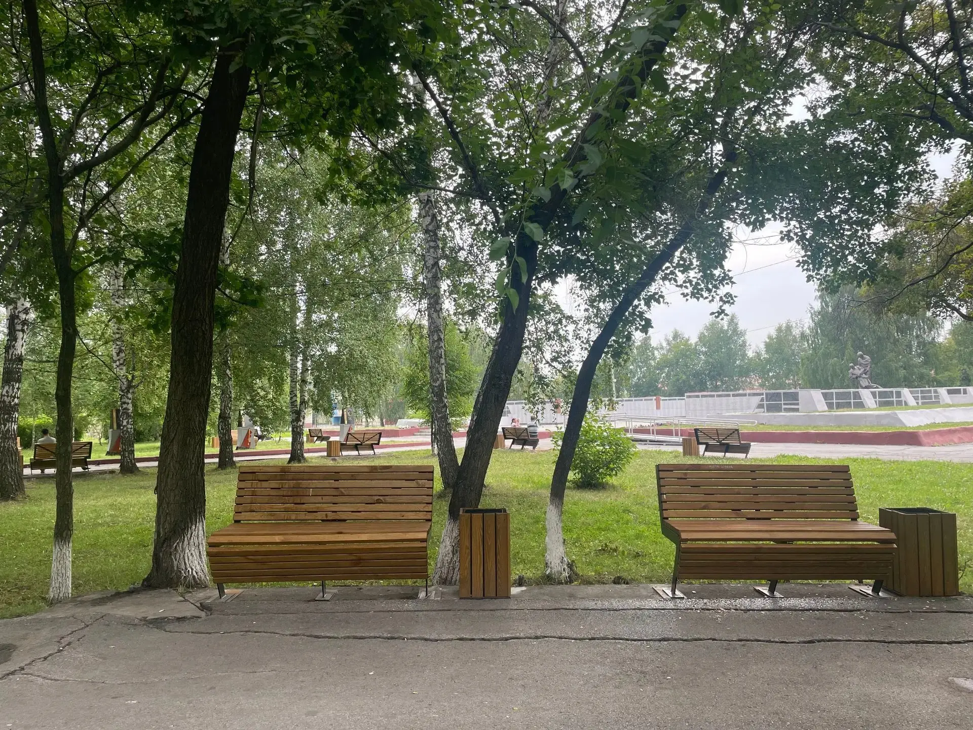 В «Городском саду» завершились работы по благоустройству общественного пространства.

Благодаря реал