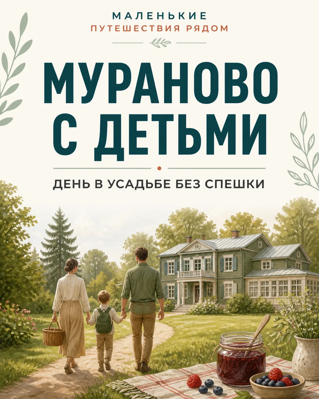🚗 Мураново с детьми: как провести день в усадьбе и не устать