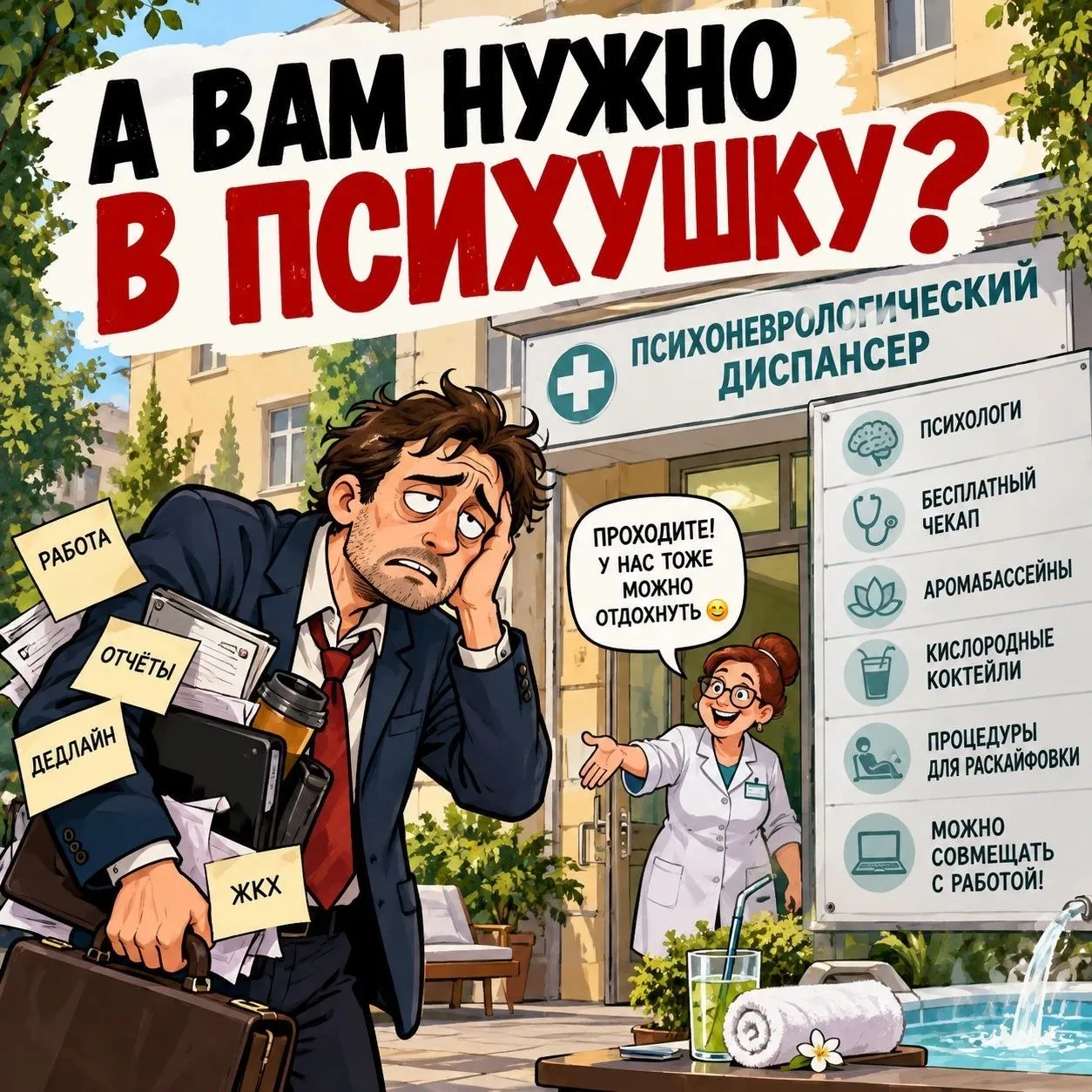 Бесплатная психушка по ОМС: санаторий или приговор?