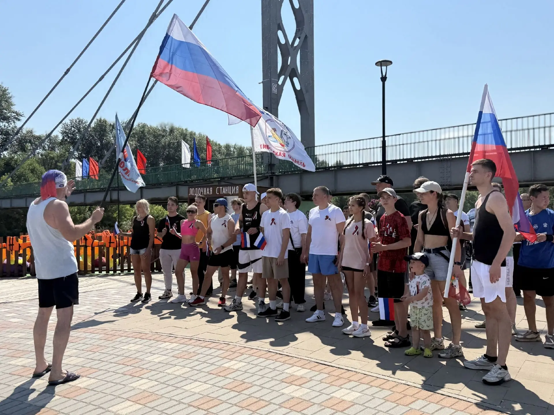 🇷🇺💪В движении — сила духа: Студенты ТОГБПОУ "Железнодорожный колледж имени В. М. Бар...