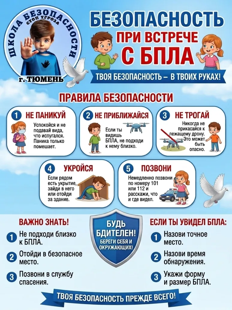 🛑 В Тюмени всё чаще вводят режим «Ковёр» и опасность БПЛА. Пора переходить от теории к практике!

Н
