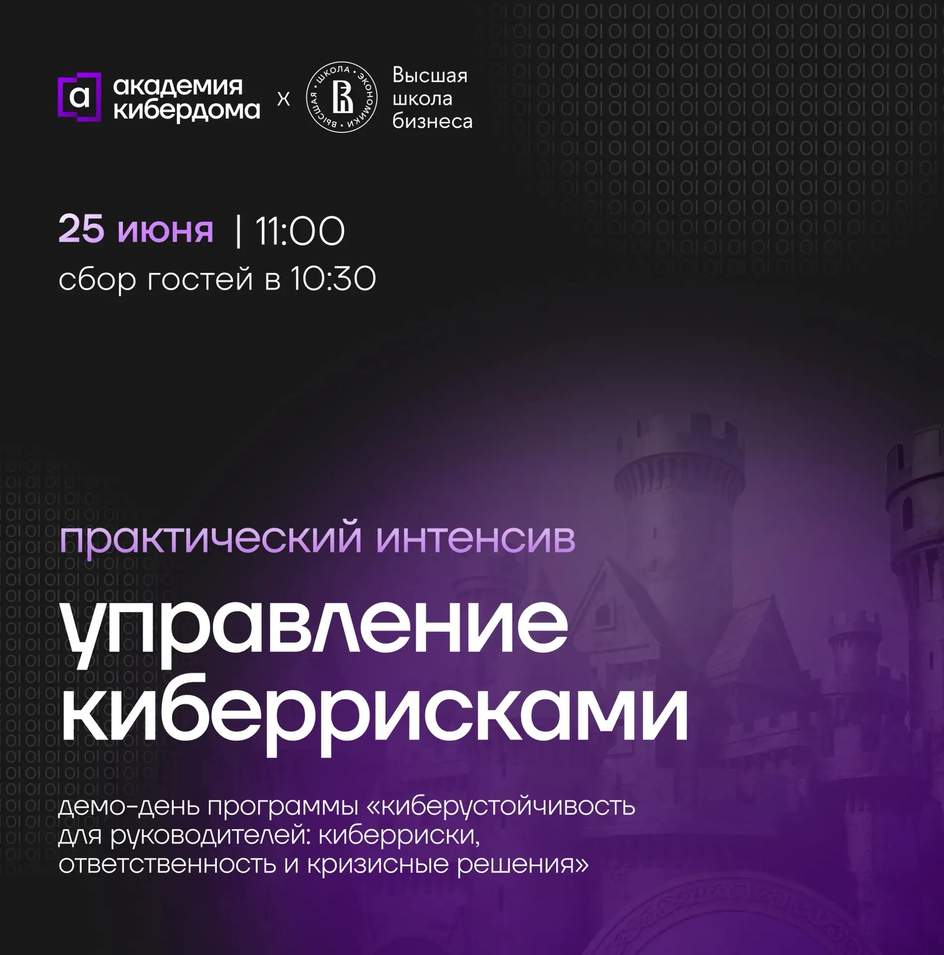 Практический интенсив: управление  киберрисками