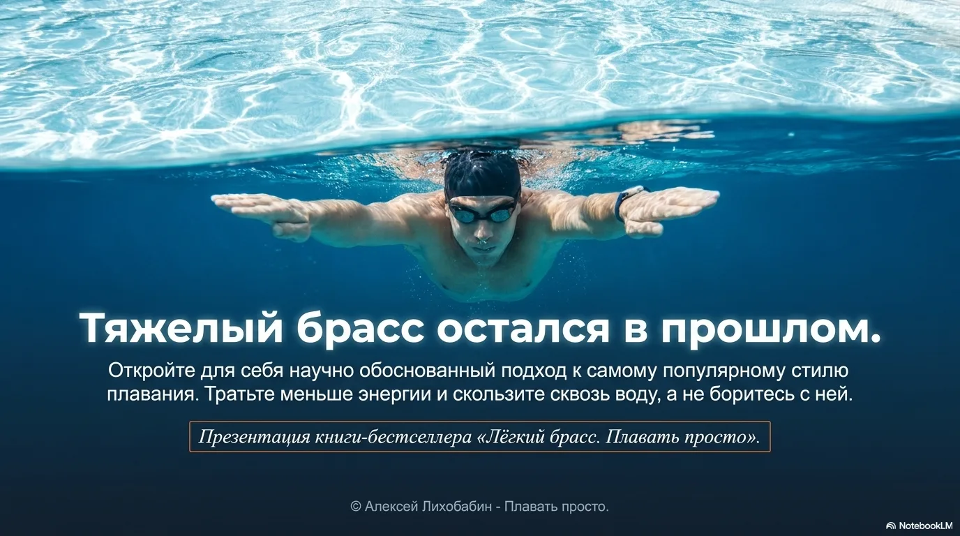 "Лёгкий брасс. Плавать просто" - вышло новое издание моей книги. Я обновил и существенно дополнил её